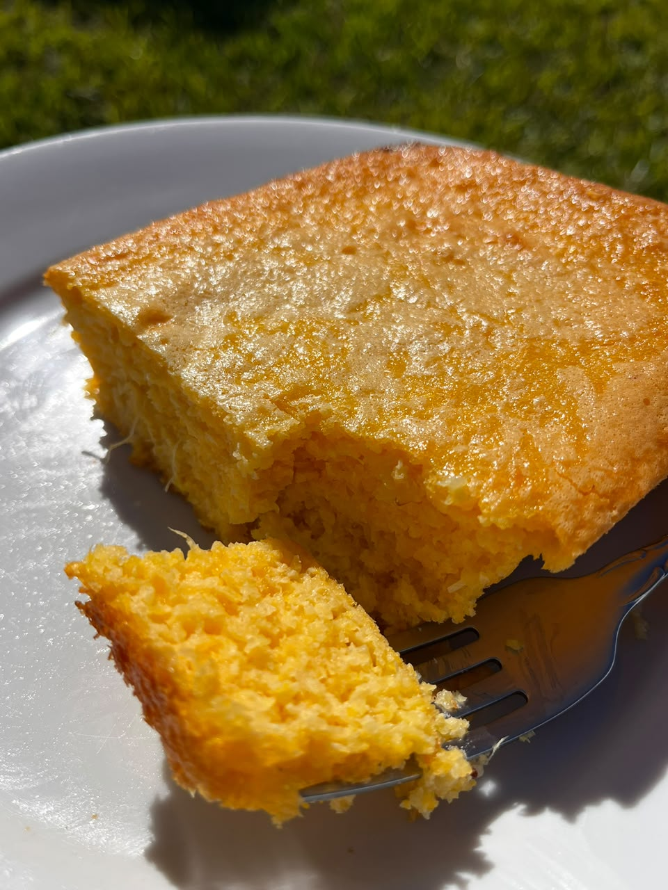 Bolo de milho — Com goiabada